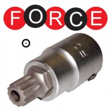 ΚΑΡΥΔΆΚΙΑ ΠΟΛΎΣΦΗΝΑ ΜΕ ΤΡΎΠΑ ΚΑΡΕ 1/2" FORCE 34805516T